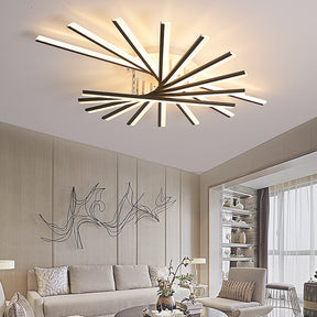 Nordic Minimalist Metal Creativity LED Ceiling Light