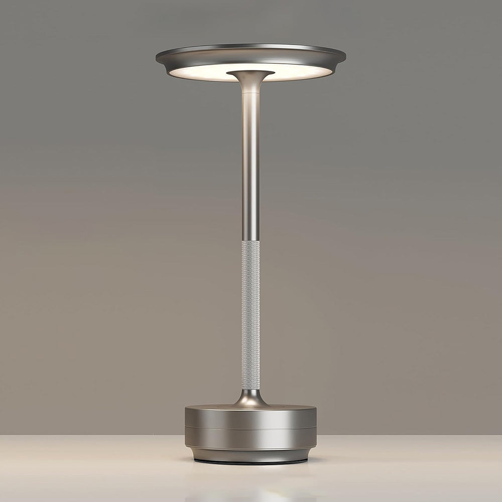 Flying Saucer Aluminium Rechargeable Table Lamp for Bedroom Kitchen