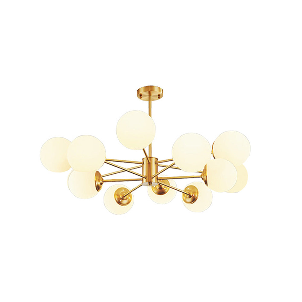 Gold Luxury Brass Chandelier Light For Bedroom