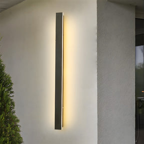 Modern Minimalist Waterproof Outdoor Linear Wall Lamp for Porch