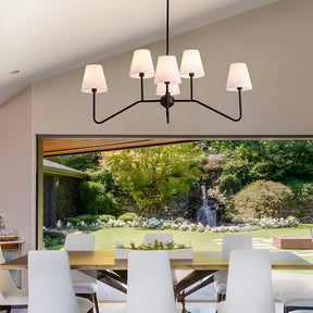 Starsky Iron Fabric Pendant Lights for Living Room