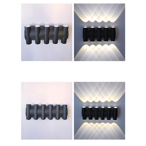 Modern LED Outdoor Wall Lights for Garden Entryway