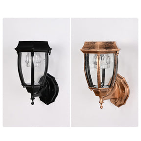 Dusk-to-Dawn Solar Outdoor Wall Lights for Garden Porch Entrance