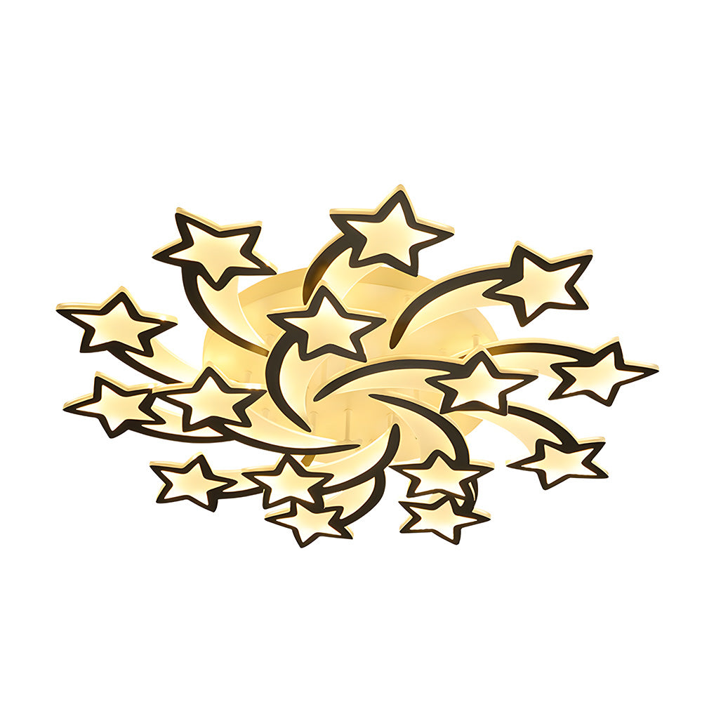 Creative Stars Design Living Room LED Ceiling Lights