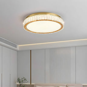 Minimalist Crystal Chandelier LED Flush Mount Ceiling Lights