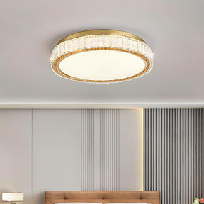 Minimalist Crystal Chandelier LED Flush Mount Ceiling Lights