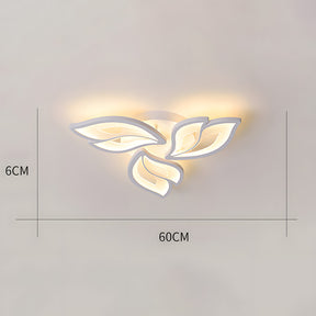 Creative Design Petals White Ceiling Light For Living Room