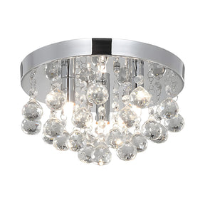 Luxury 3 Lights Crystal Chandeliers for Hallway Bedroom Kitchen