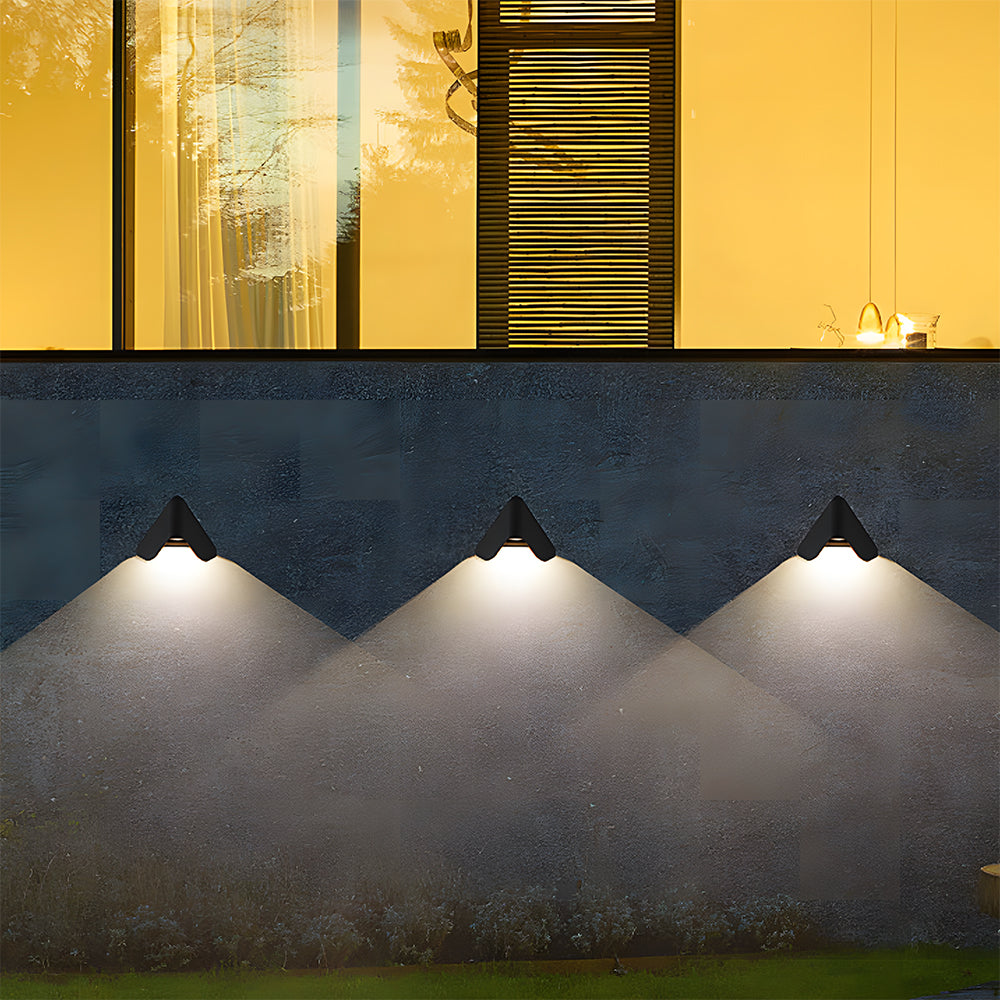 Waterproof Exterior Wall Light for Balcony Porch Corridor Energy-Saving Outdoor Wall Lamps