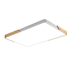 Nordic Modern Rectangle LED Living Room Ceiling Light