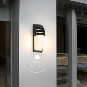Stylish IP65 Motion Sensor Acrylic LED Outdoor Wall Lights for Entryway