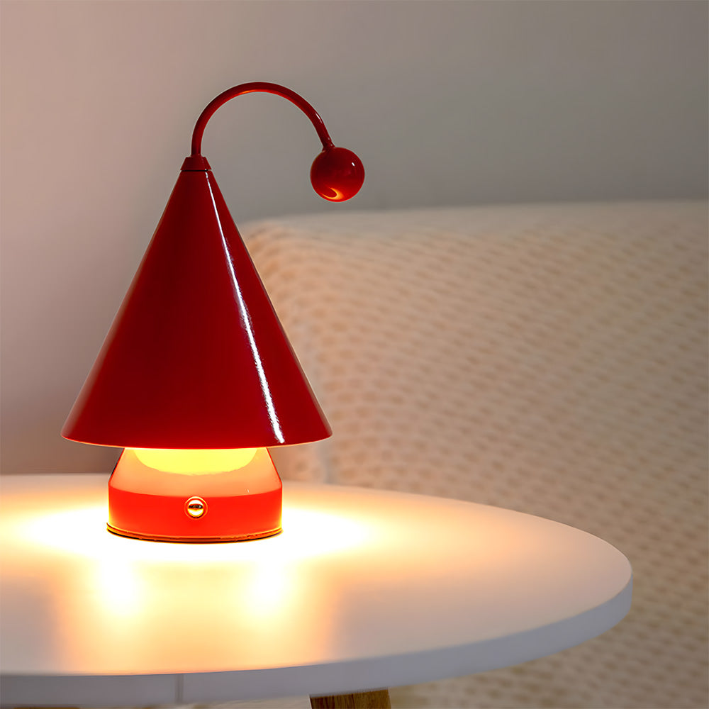Classic Christmas LED Decoration Rechargeable Table Lamp for Bedroom