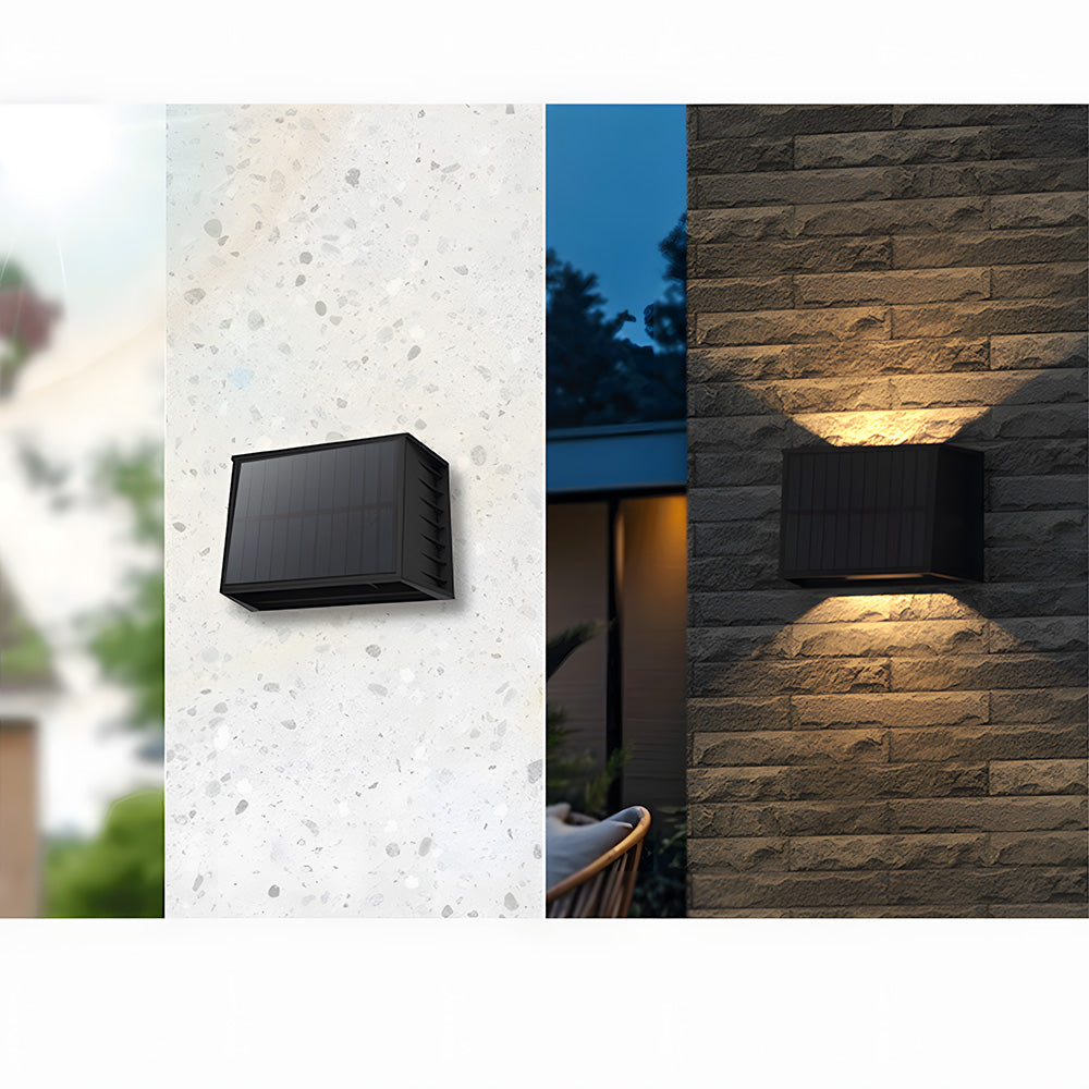 LED Solar Lights for Outdoor Wall, IP65 Waterproof Outdoor Wall Lights