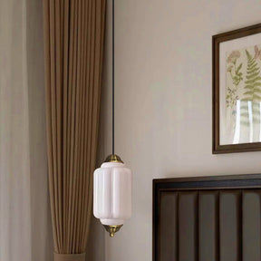 Modern Glass Light With Colored Glass Shade for Living Room