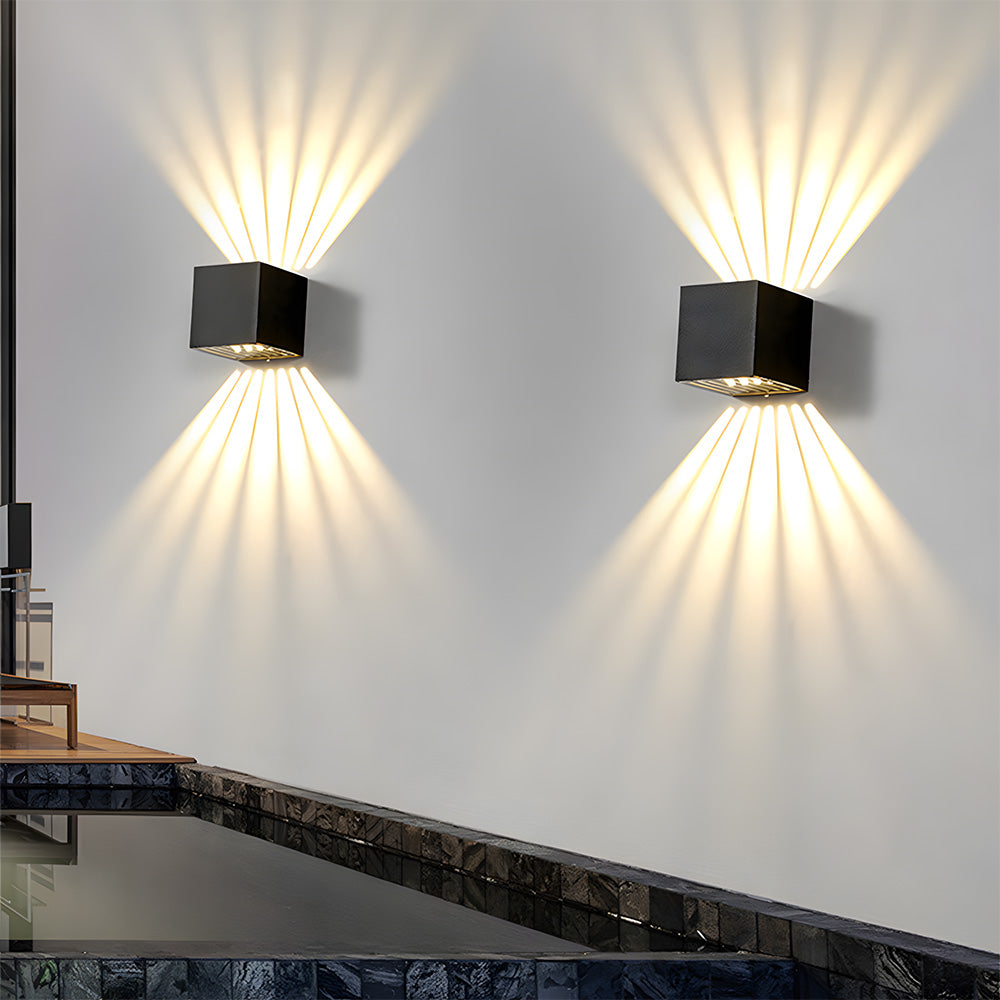 Outdoor IP65 Waterproof Up Down Wall Lights Wall Lamps