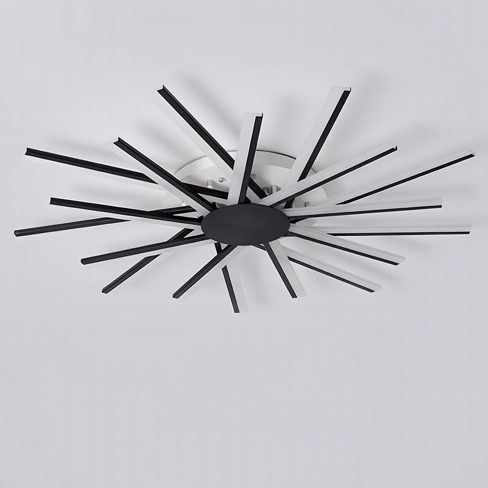 Stylish Multi Arm Acrylic LED Ceiling Lights for Living Room