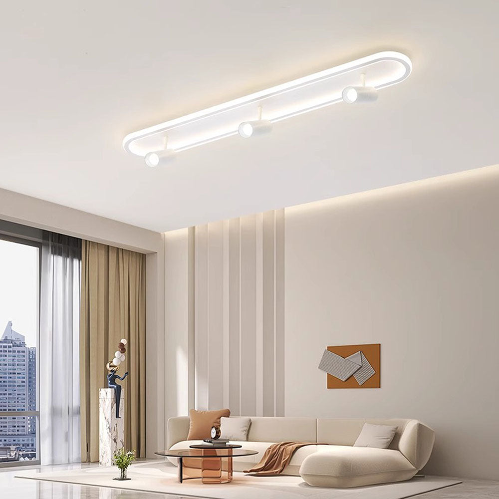 Strip LED Track Lighting Living Room Ceiling Track Light Fixture