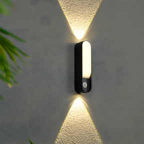 Up and Down Motion Sensor Aluminium Outdoor Wall Lights for Doorways