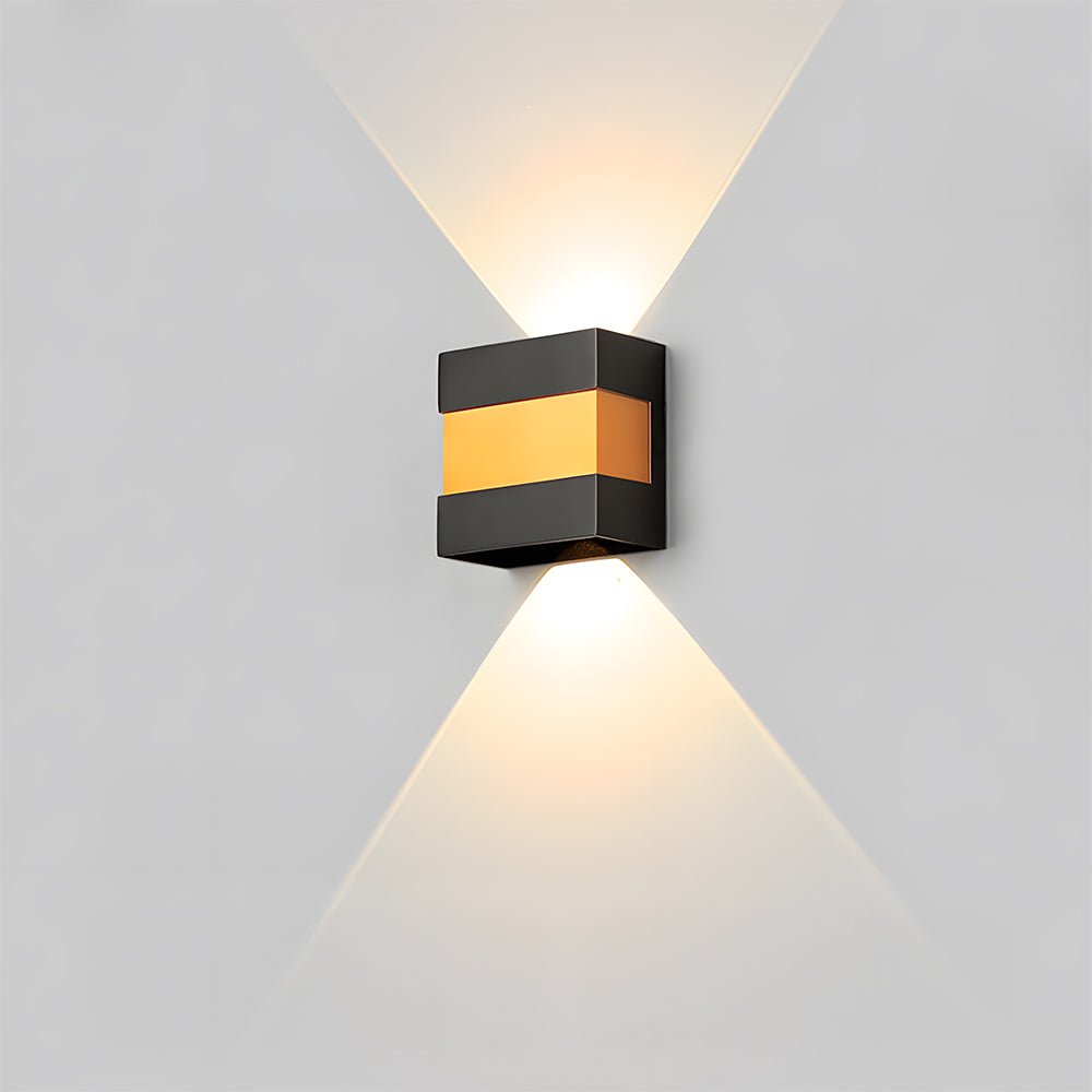 Double Heads Entrance LED Outdoor Exterior Wall Lamp