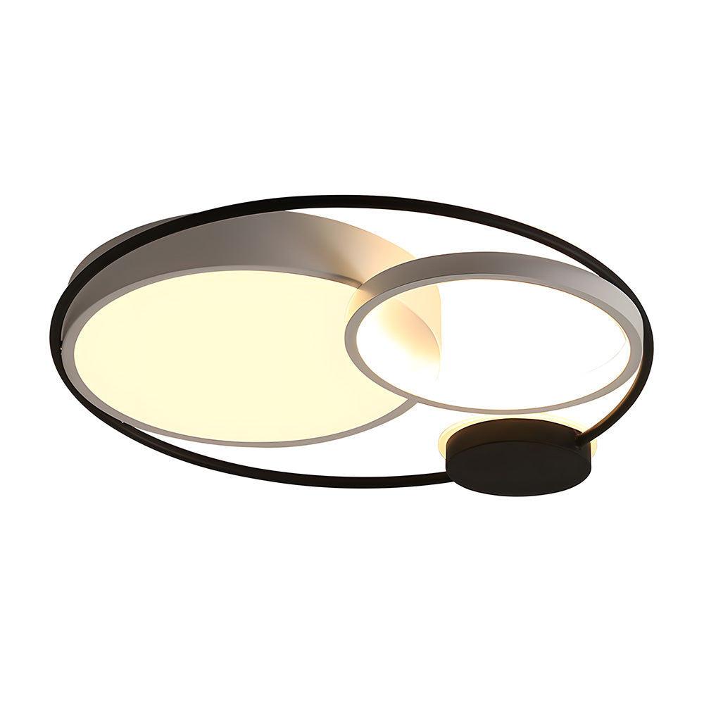 Design Circular Flush Mount LED Bedroom Ceiling Light