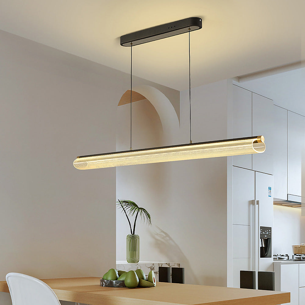 Nordic Modern Long LED Island Lighting For Kitchen