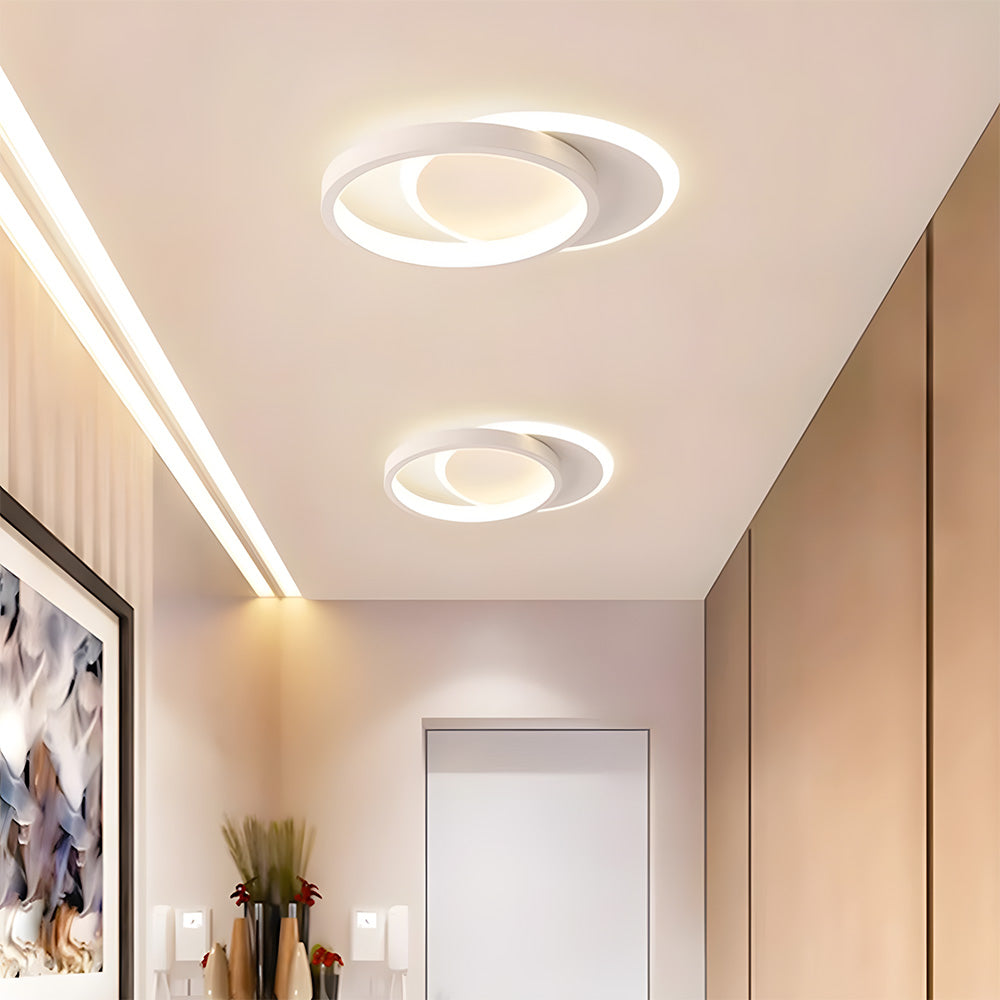 LED Flush Mount Ceiling Light for Bedroom Living Room Hallway
