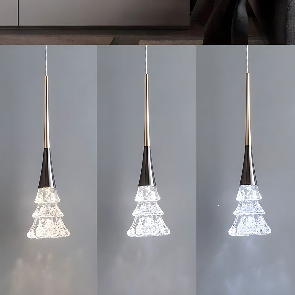 Creative Glass Tree Shape Pendant Lights for Living Room