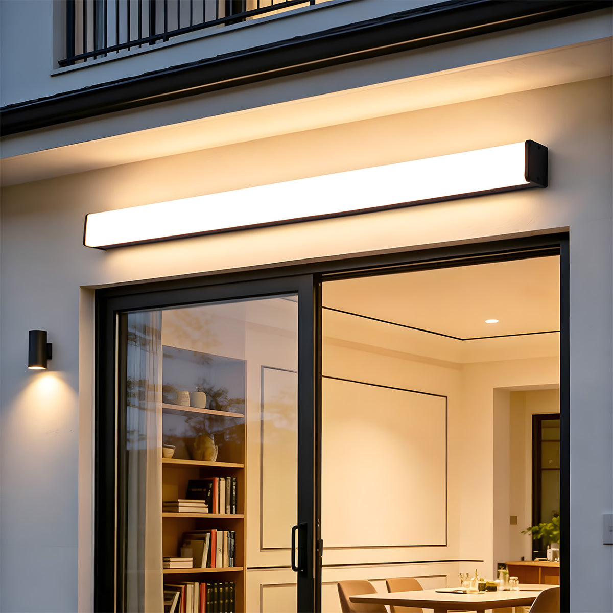 Linear Aluminium IP55 Waterproof LED Outdoor Wall Lights for Garden Patio