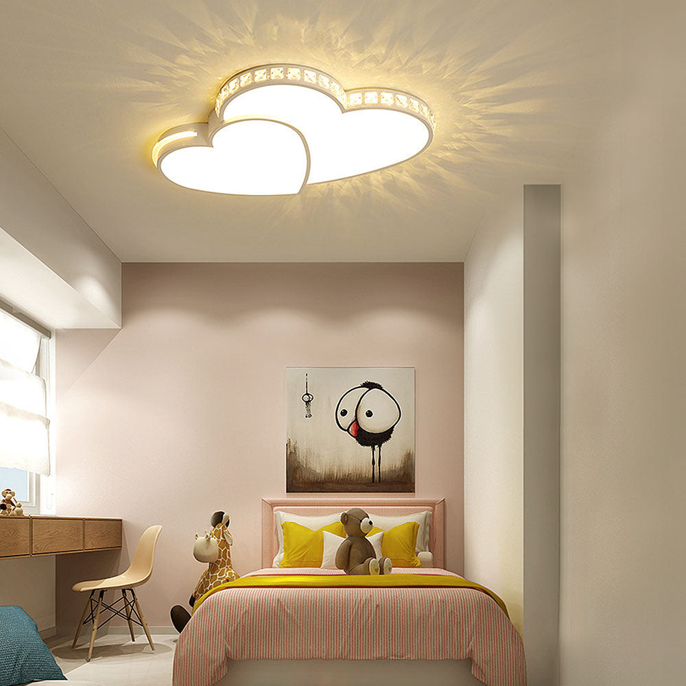 Modern Acrylic Art Deco Led Ceiling Lights For Bedroom