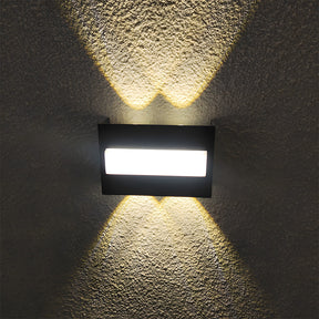 Black Outdoor LED Wall Lights for Patio Garage