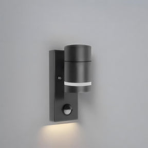 Cylindrical Wall-mounted Stainless Steel Outdoor Wall Lights for Living Room