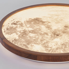 Contemporary Acrylic Moon Bedroom LED Ceiling Light