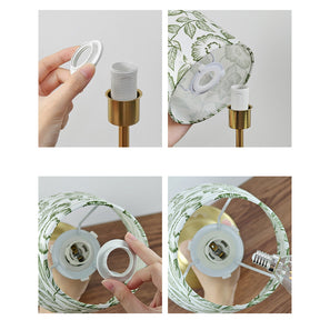Minimalist Fabric Rechargeable Table Lamp for Living Room Bedroom