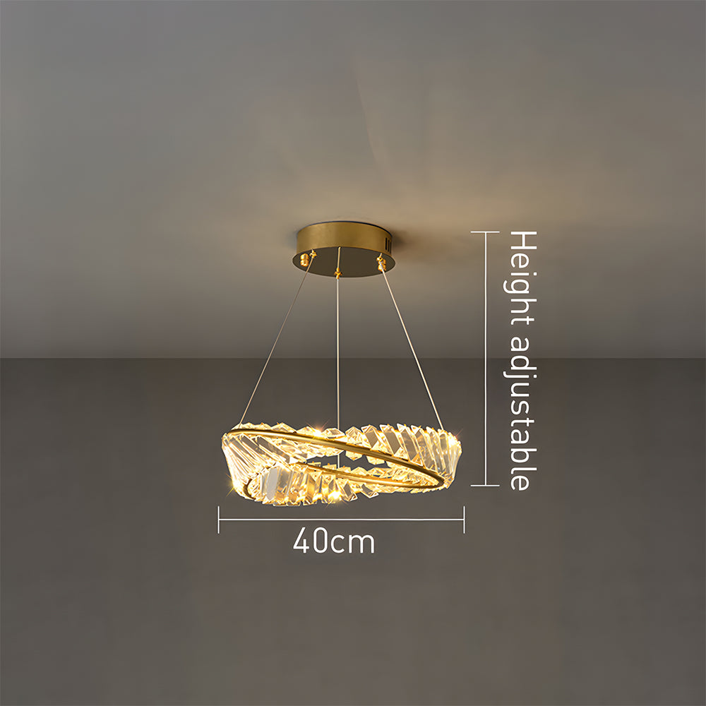 LED Crystal Pendant Light Fixtures