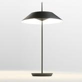 Simple Metal White Tapered LED Table Lamp