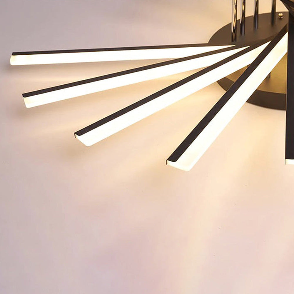 Nordic Minimalist Metal Creativity LED Ceiling Light