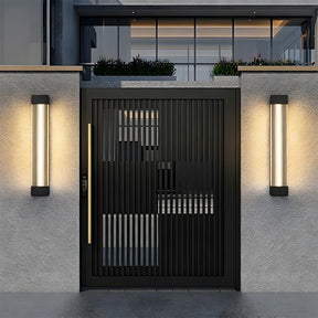 Nordic Style Waterproof Vertical LED Garden Lights Outdoor for Garage Wall