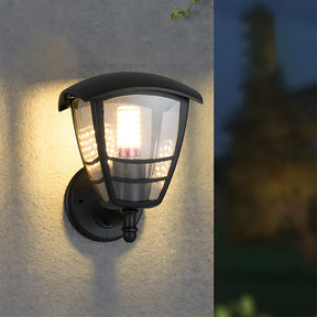 IP44 Weather-resistant Black Outdoor Lights for Garden