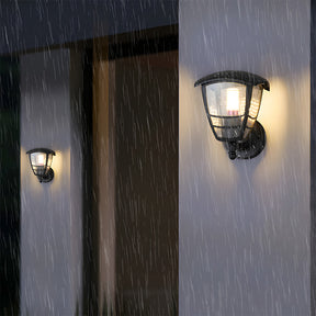 IP44 Weather-resistant Black Outdoor Lights for Garden