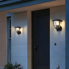 IP44 Weather-resistant Black Outdoor Lights for Garden