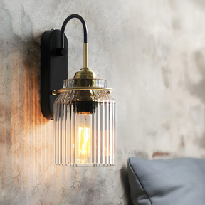 Industrial Glass Shade Funnel Wall Lamps