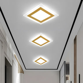 Simplistic Design Acrylic Flush Mount Ceiling Lamp For Living Room