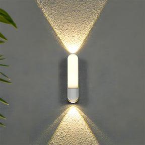 Up and Down Motion Sensor Aluminium Outdoor Wall Lights for Doorways