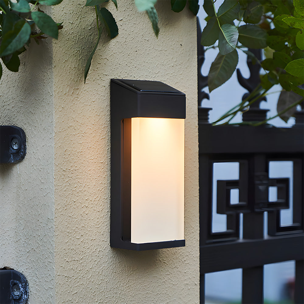Solar Outdoor Wall Lights IP44 Waterproof Wall Lamp