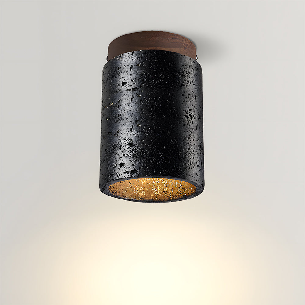 Cylindrical Ceiling Lamp for Entryway Porch Corridor Hallway