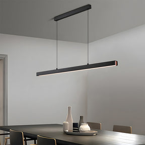 Minimalist One-line Long LED Dining Room Pendant Lights