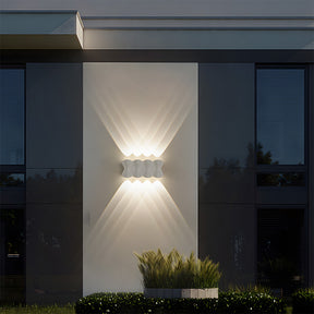Modern Outdoor LED Up and Down Wall Lights for Garage Patio