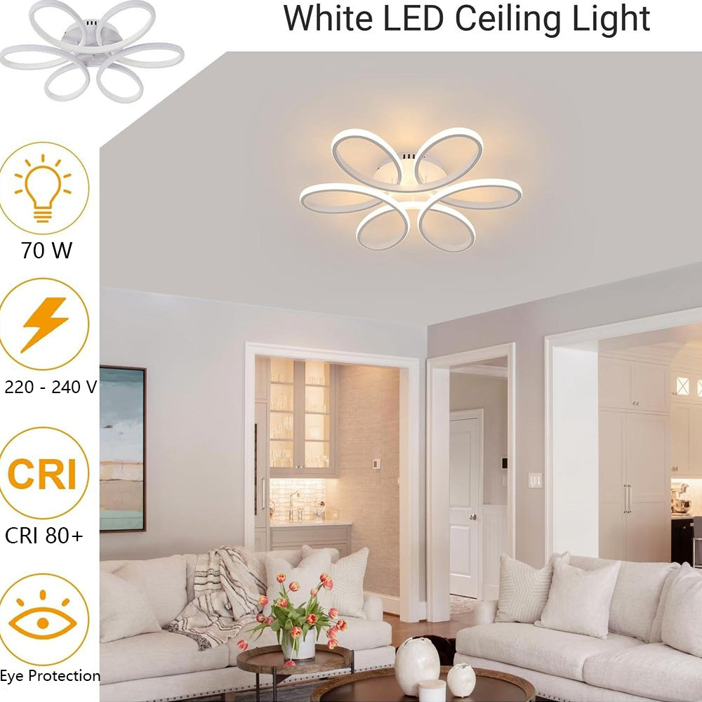 Contemporary Dimmable Living Room LED Ceiling Lights