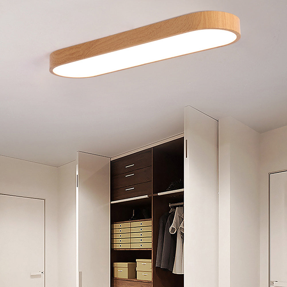 Oval Acrylic LED Ceiling Light