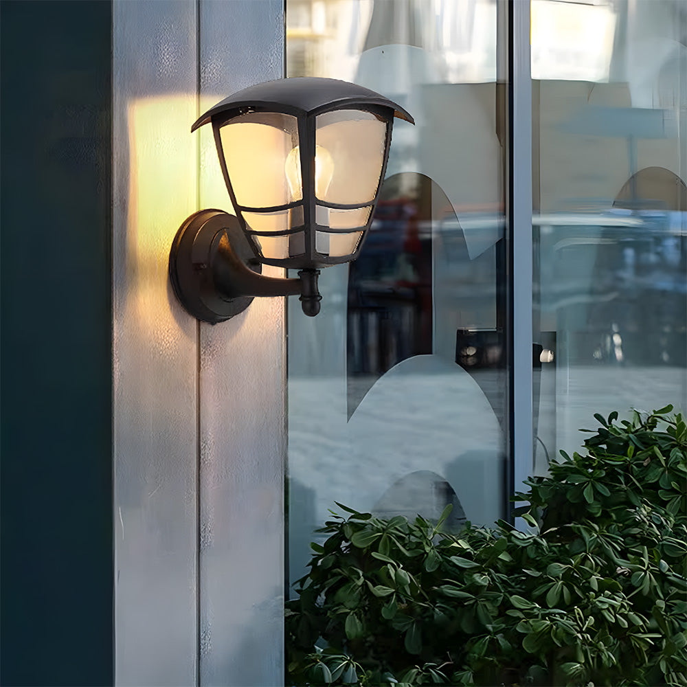 IP44 Weather-resistant Black Outdoor Lights for Garden